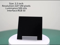 3.45 بوصة لوحة لمسة سعة مخصصة دقة 800 * 480 بكسل الضوء 500 نيت الوضوح العالي